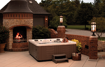 Energy Efficient Hot tubs keep the heat in keeping the cost low.